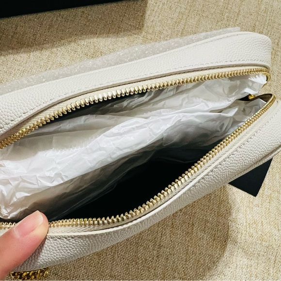 NWT Saint Laurent Mini Lou(Crema Soft). - Picture 3 of 9